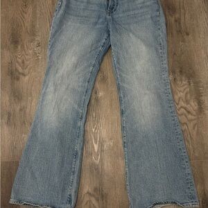 Madewell Light Blue Flare Jeans